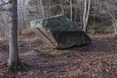 Grauer Stein Bayerische Voralpen